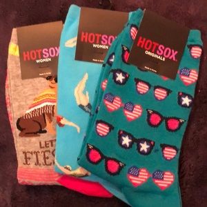 🌻 3 for 20 Hot socks set of 3